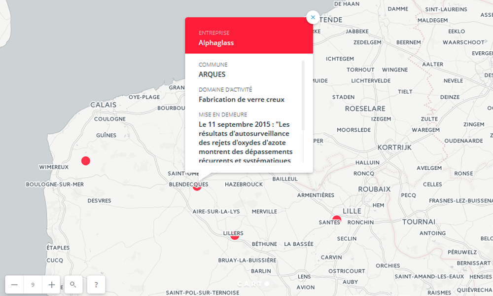 ENQUÊTE PARTICIPATIVE – La carte des pollueurs‐tricheurs des Hauts‐de‐France