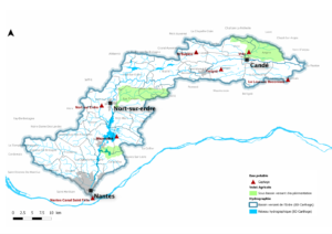 L'Erdre et son bassin versant - source: EDENN