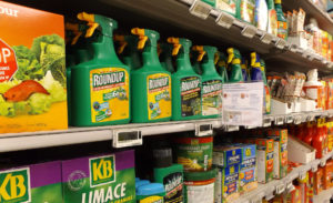 Un rayon pesticide dans une jardinerie - Photo: Eaux et Rivières de Bretagne (DLG)