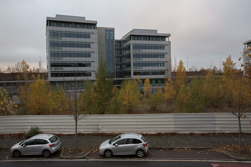 Les immeubles de bureaux vides bloquent l’évolution du quartier de Bordelongue (Jean-Christophe Magnenet).