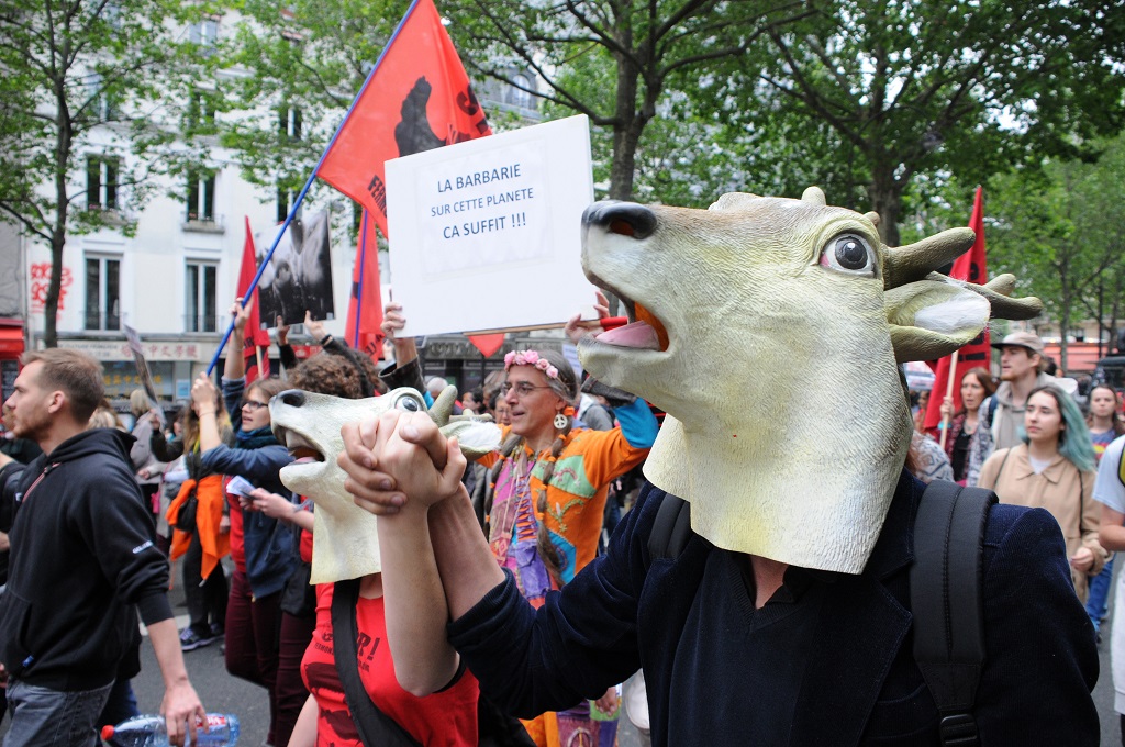 5th Edition Of The March For The Closing Of Slaughterhouses – Paris