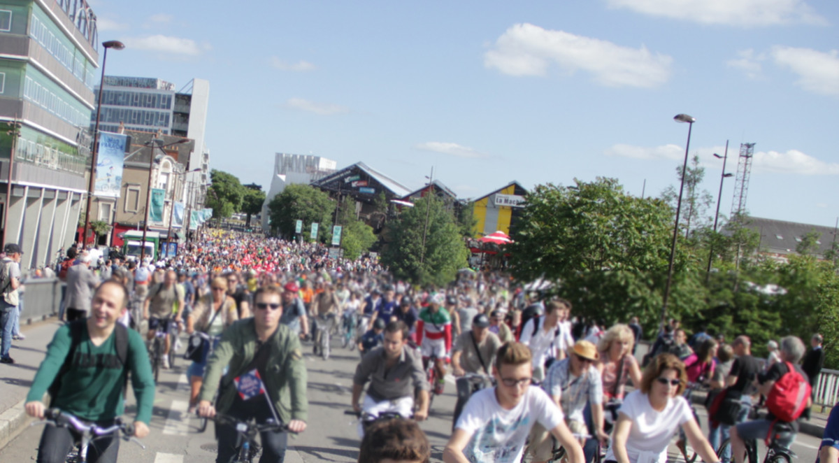 Vélo parade Nantes