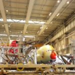 Toulouse Blagnac (31) : Le site Jean-Luc Lagardre de montage des Airbus A380