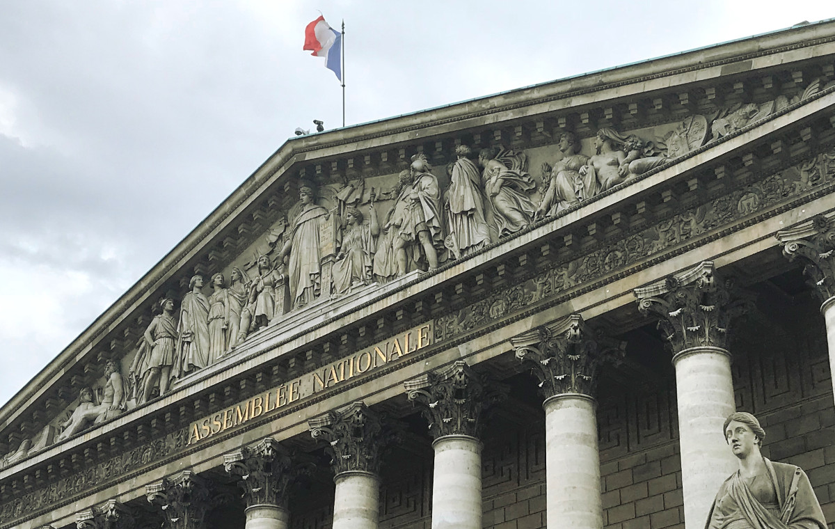 Fronton Assemblée Nationale