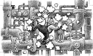 dessin toulouse fuite de gaz