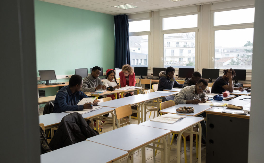 L’enseignement privé, planche de salut pour certains jeunes migrants