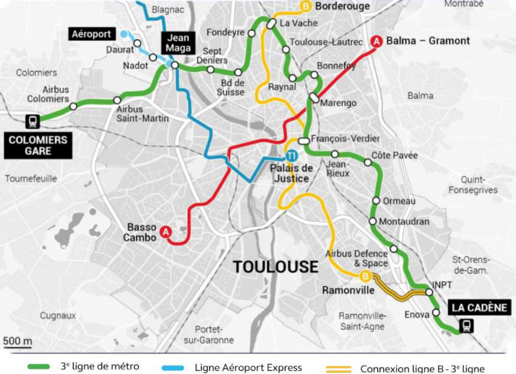 Le pari incertain de la 3e ligne de métro toulousain