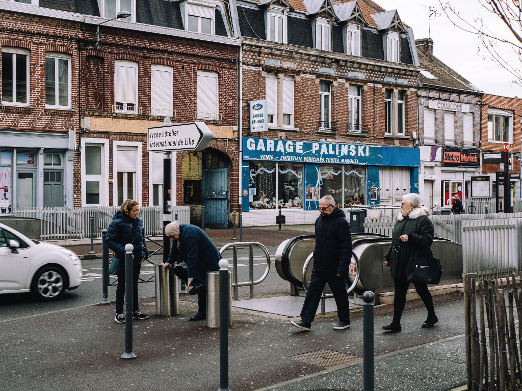 Métro Marbrerie à Fives