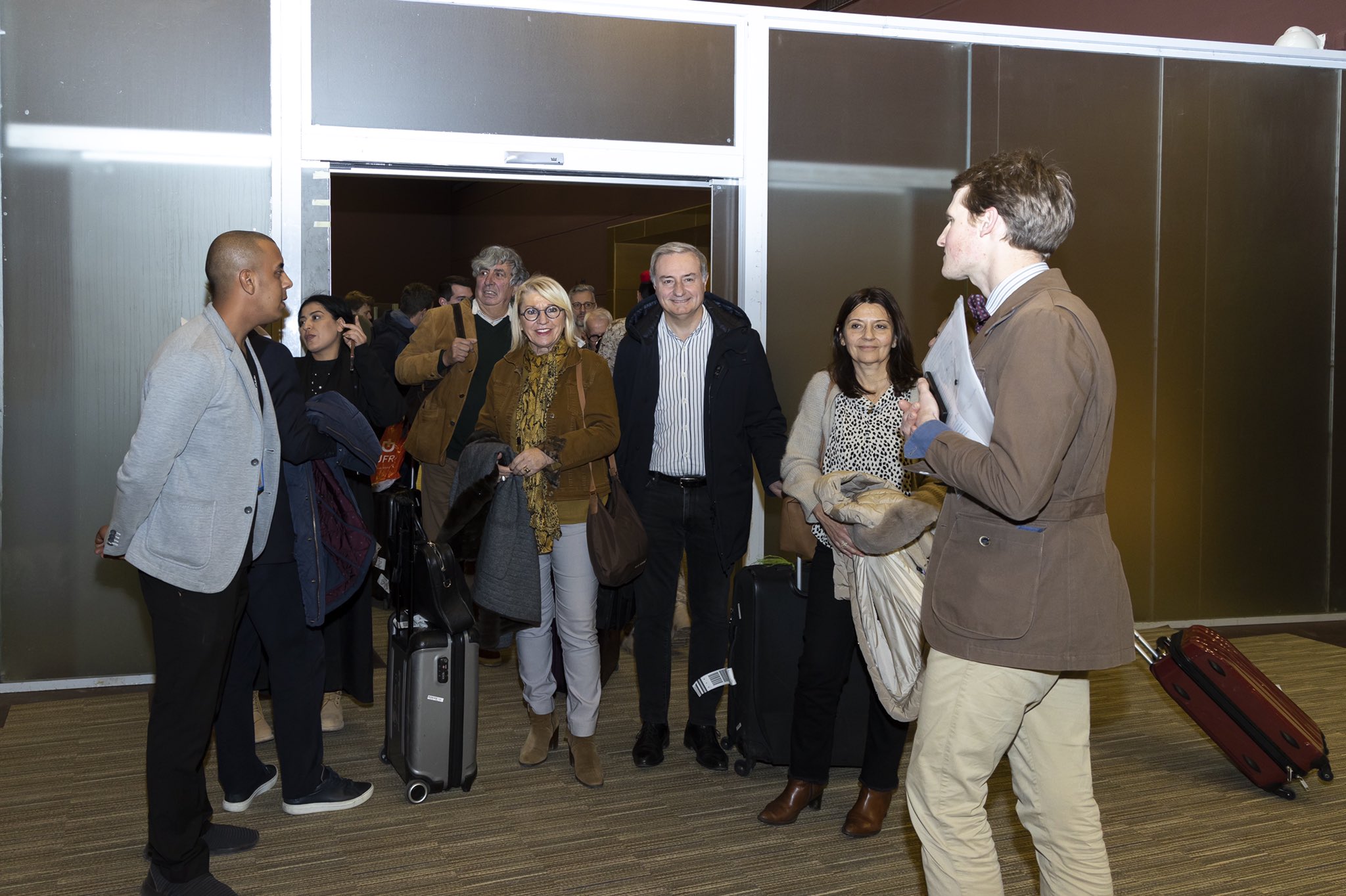 Arrivée de Jean-Luc Moudenc à Al-Ula.