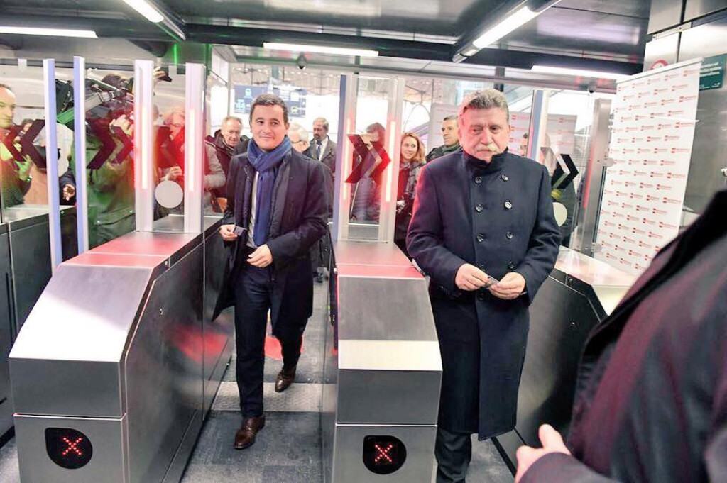 Gérald Darmanin et le boulet des portillons du métro de Lille