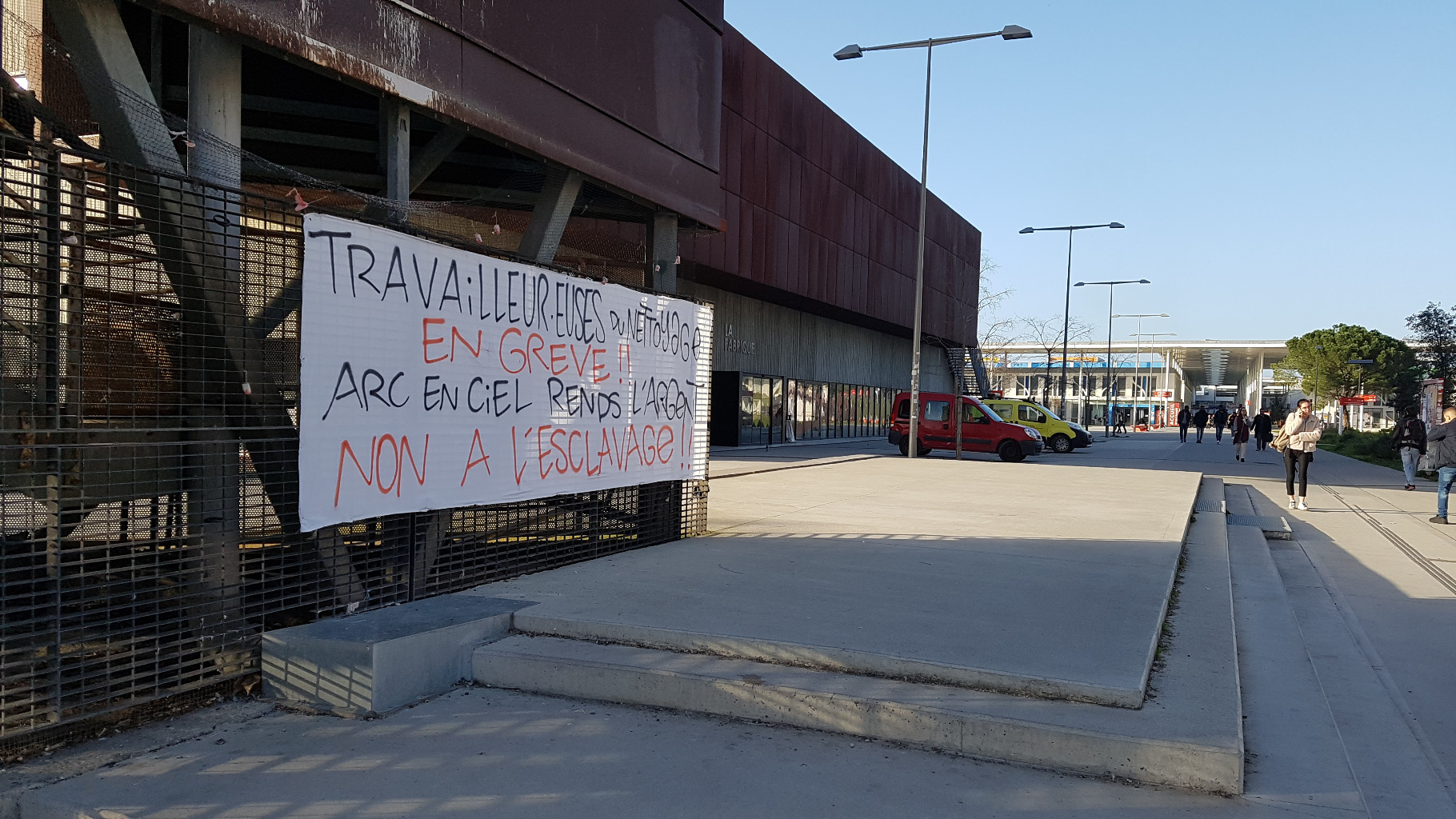 Université Jean Jaures greve