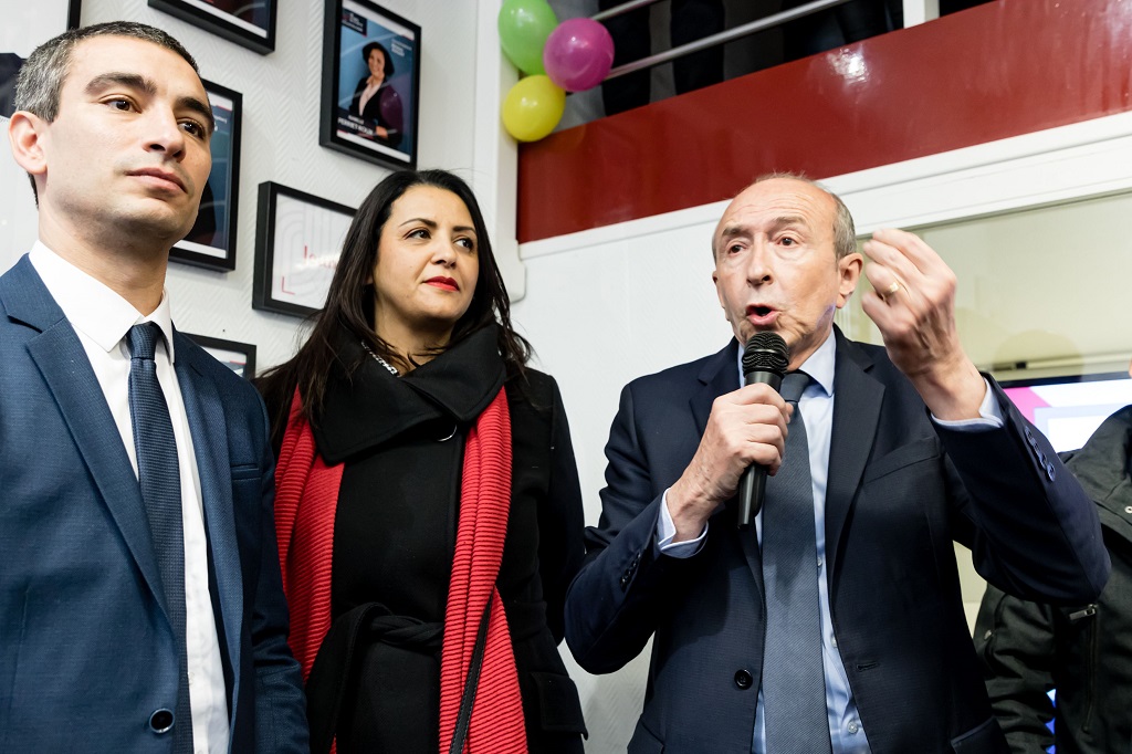 LyonÂ : gerard collomb municipal campaigns