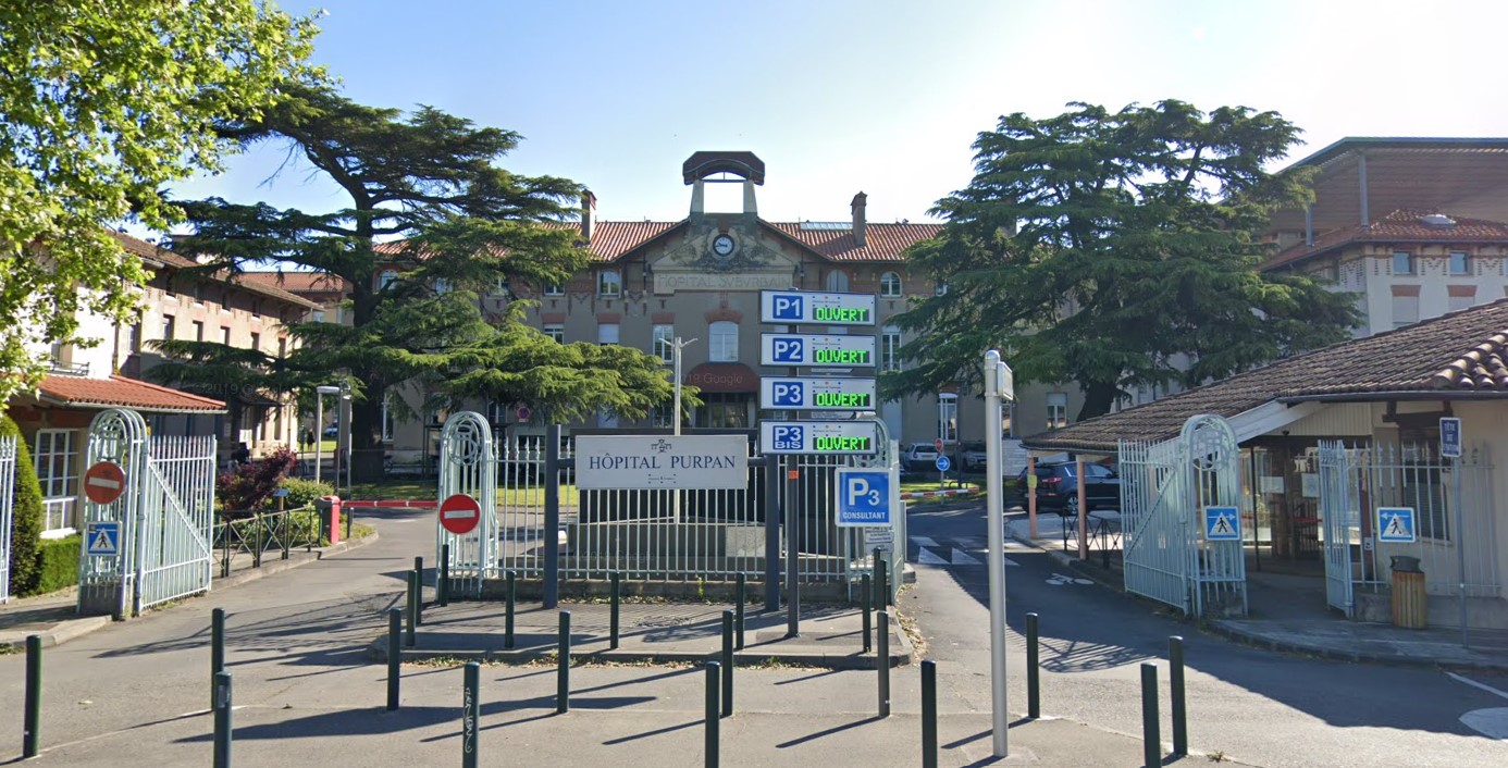L’hôpital Purpan à Toulouse