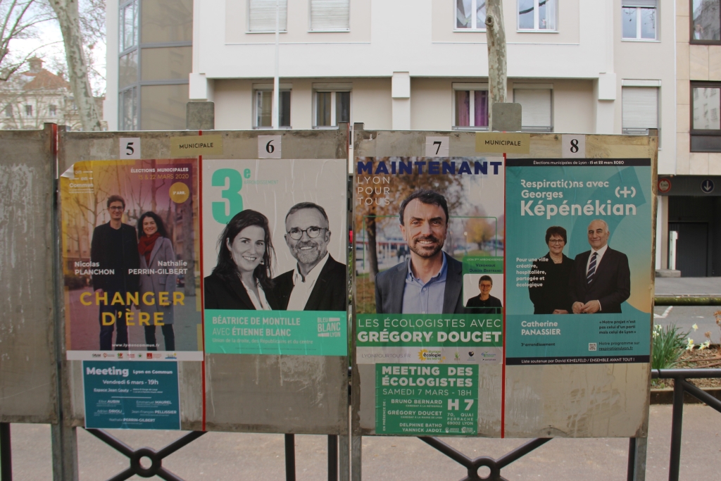 Municipales à Lyon : la soirée d’un 1er tour à l’épreuve du coronavirus