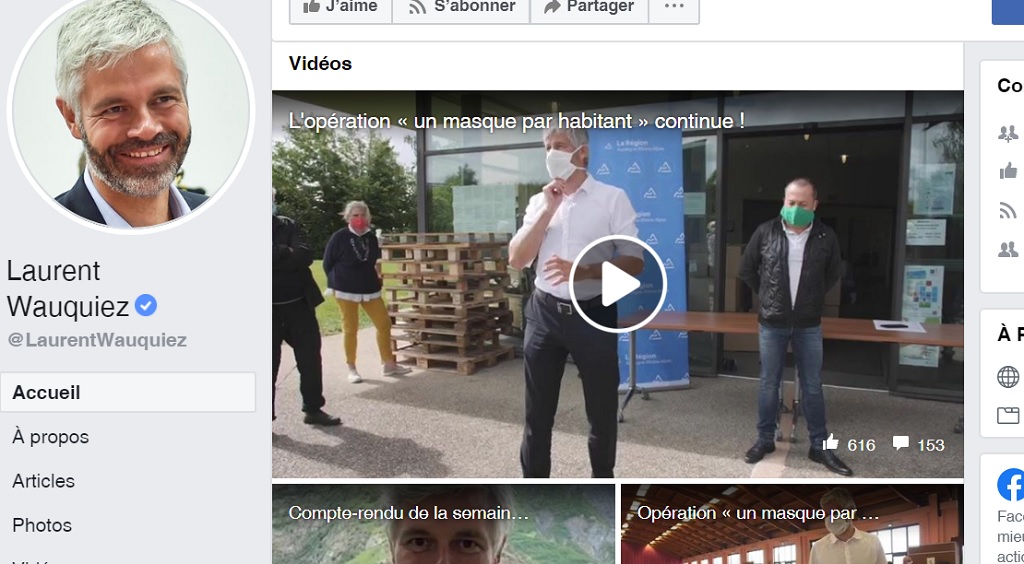 Com de crise : Laurent Wauquiez casse la tirelire sur Facebook