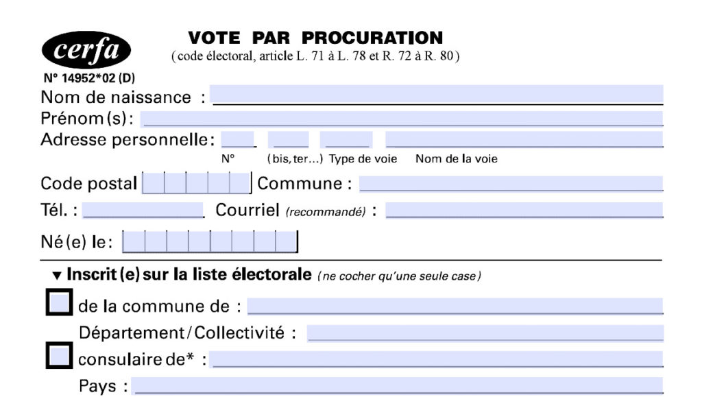 Comment voter par procuration aux municipales le 28 juin ?