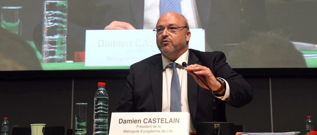 Suivez les promesses de Damien Castelain à la Métropole Européenne de Lille