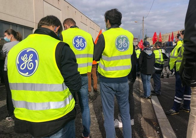 A Villeurbanne, les salariés trahis par General Electric