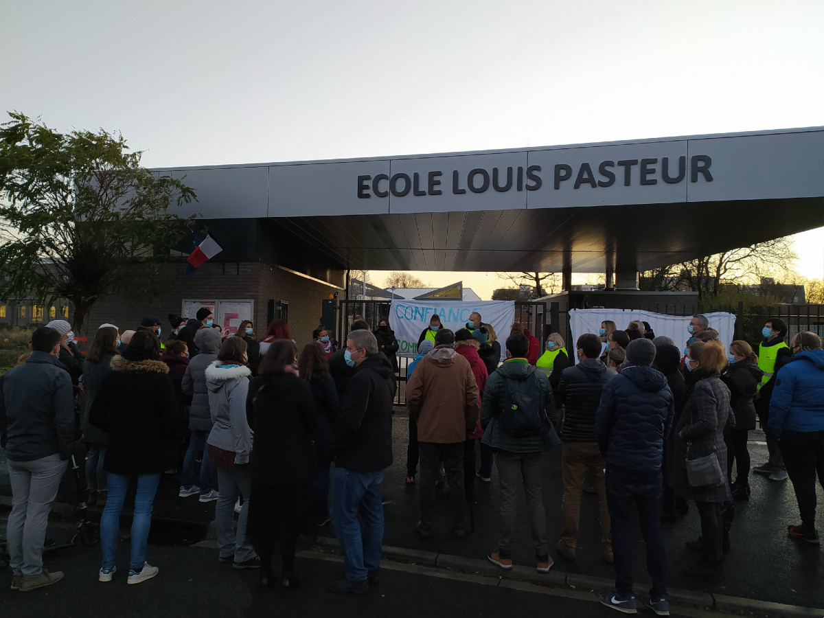 Manif Ecole Pasteur Lambersart