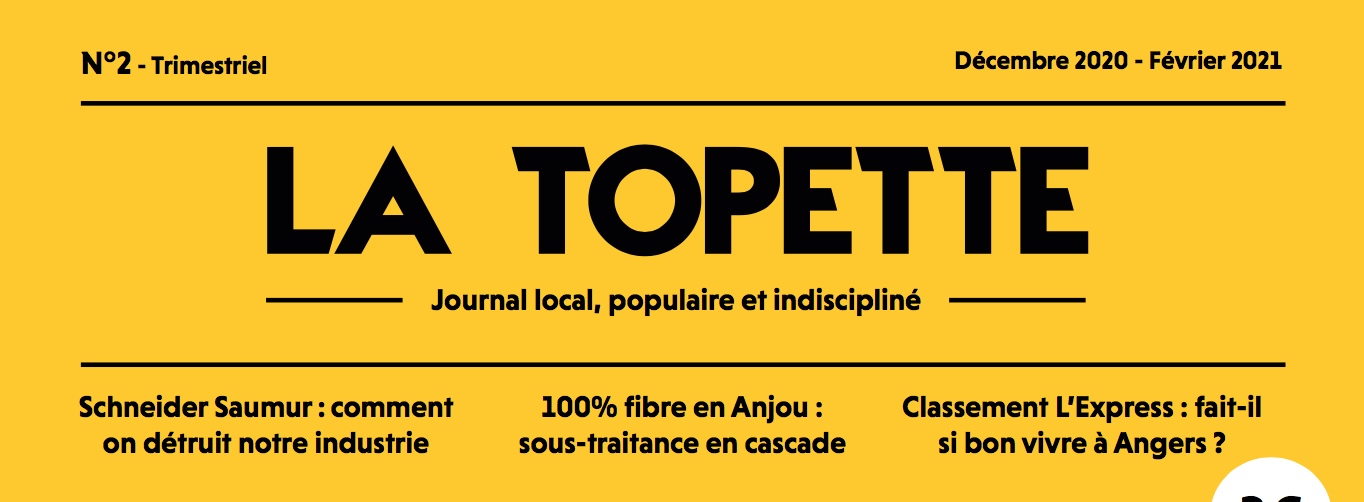 Presse locale d’investigation : la Topette fait son trou en Anjou