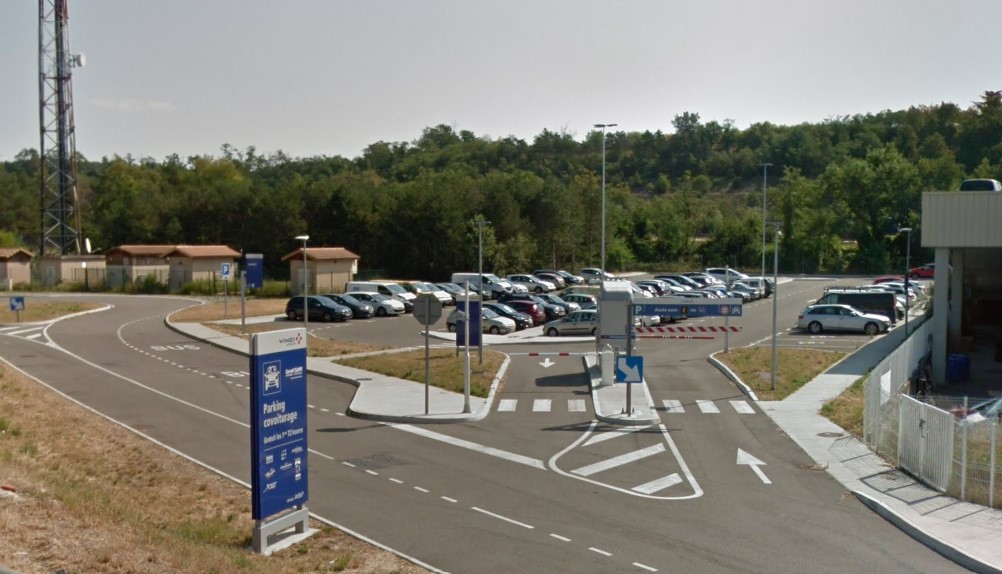 aire covoiturage chanas VINCI AUTOROUTES