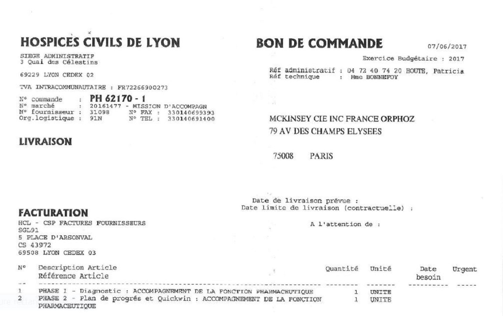 Hospices civils de Lyon : les très chers et contestés remèdes du cabinet McKinsey