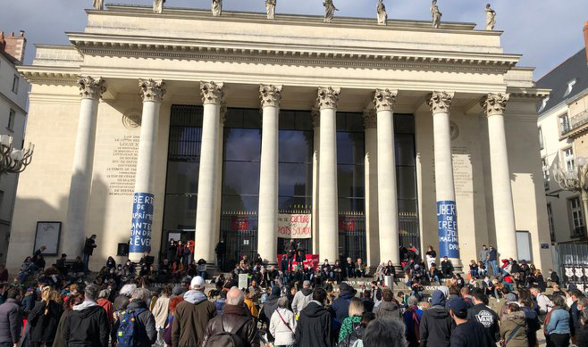 Occupation du théâtre Graslin à Nantes : « on est en situation de pouvoir gagner »