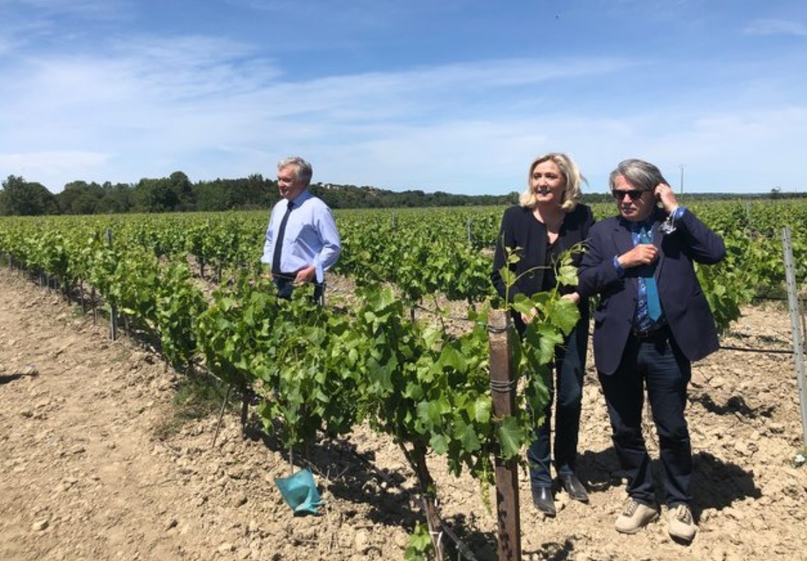 Occitanie : Marine Le Pen et Jean‐Paul Garraud à la pêche aux électeurs de droite