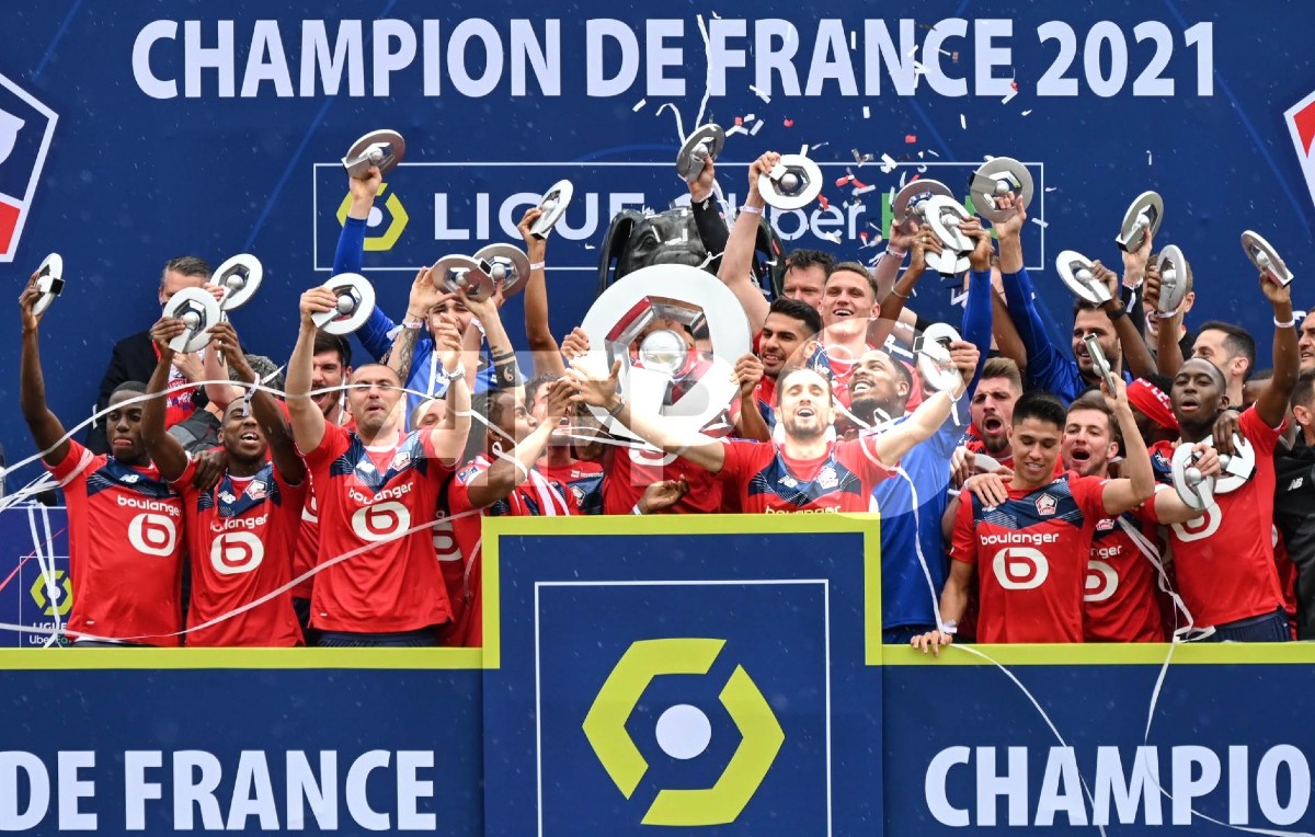 Titre champion Lille