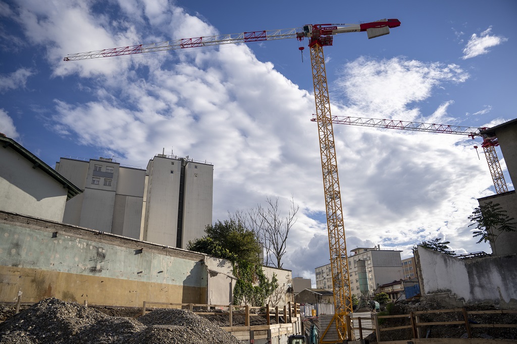 Chantier à Villeurbanne