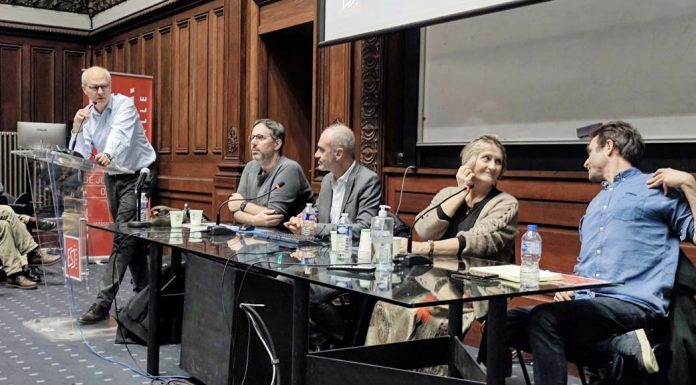 Photo de la table-ronde du mardi 9 novembre à l'ESJ Lille