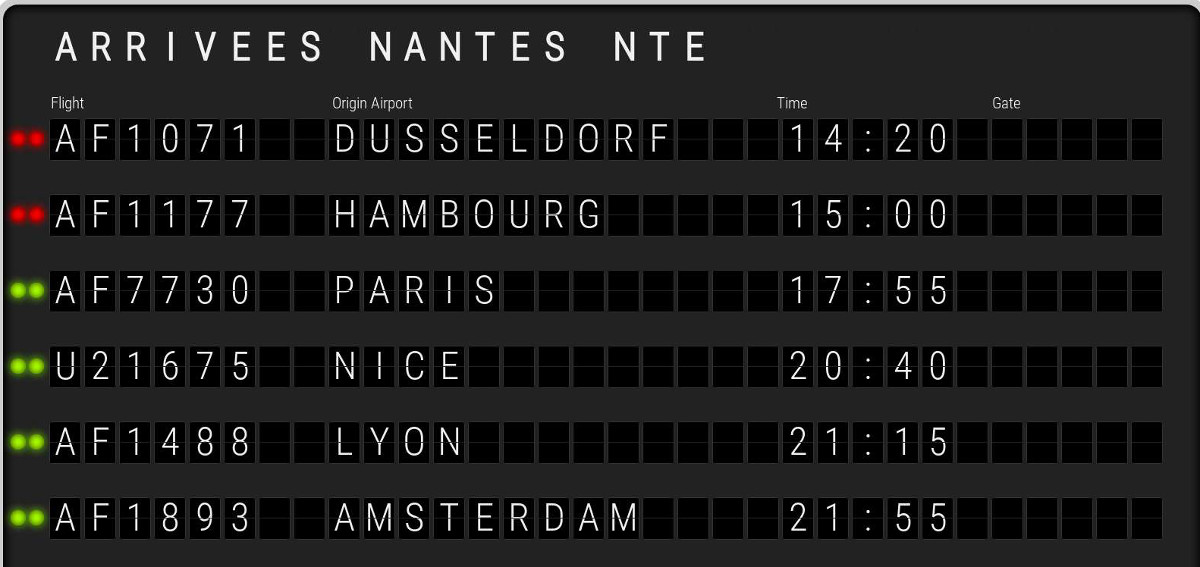 Les vols à destination de l’aéroport de Nantes parmi les plus en retard de France