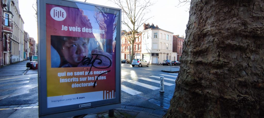 La ville de Lille reprend les codes du web pour inciter au vote des jeunes