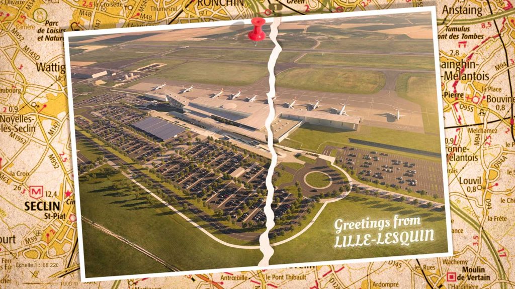 Lille‐Lesquin : les communes vent debout contre l’extension de l’aéroport