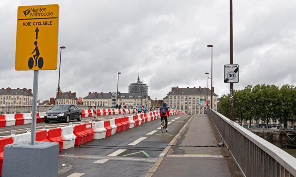À Nantes, la situation des cyclistes stagne