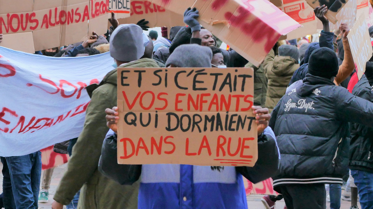 manif mineur isolé toulouse