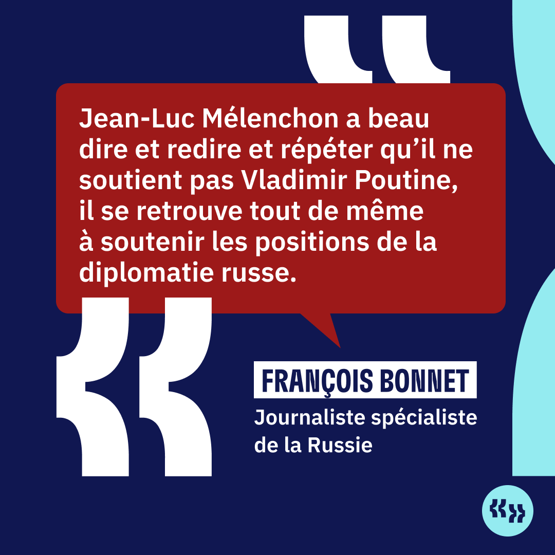 Melenchon est-il pro-russe ?