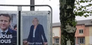Afffiche résultats Montée Le Pen