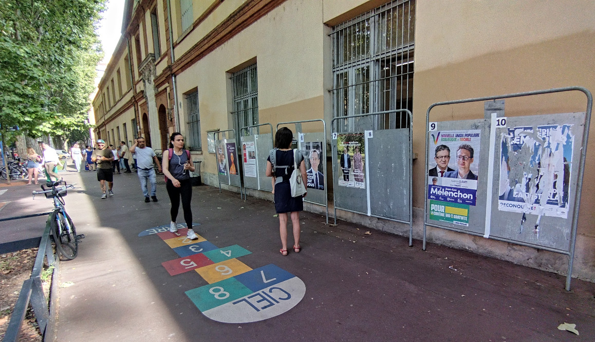 Affiches électorales Toulouse