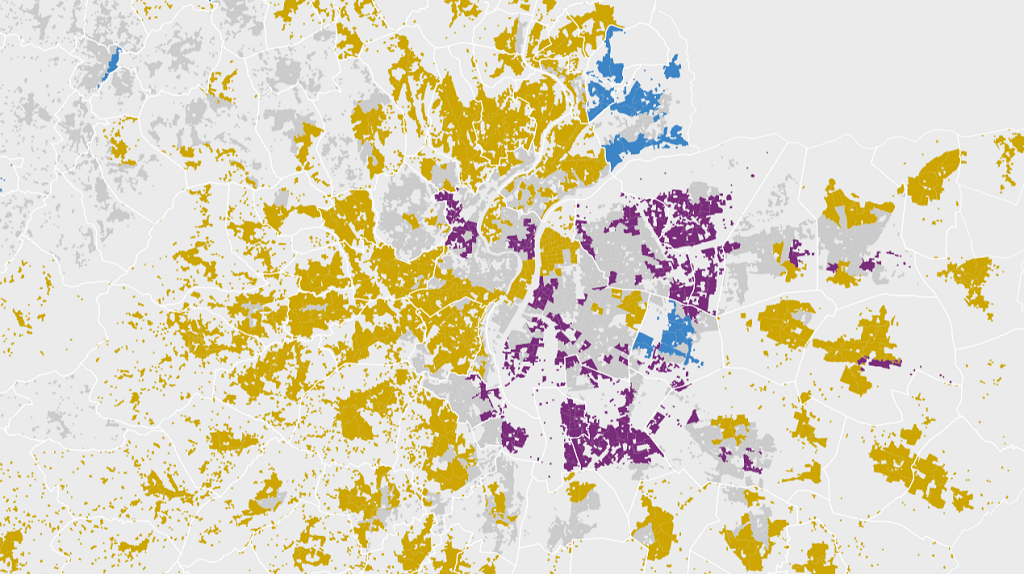 [Carte interactive] Après les législatives, la nouvelle carte politique de la métropole de Lyon