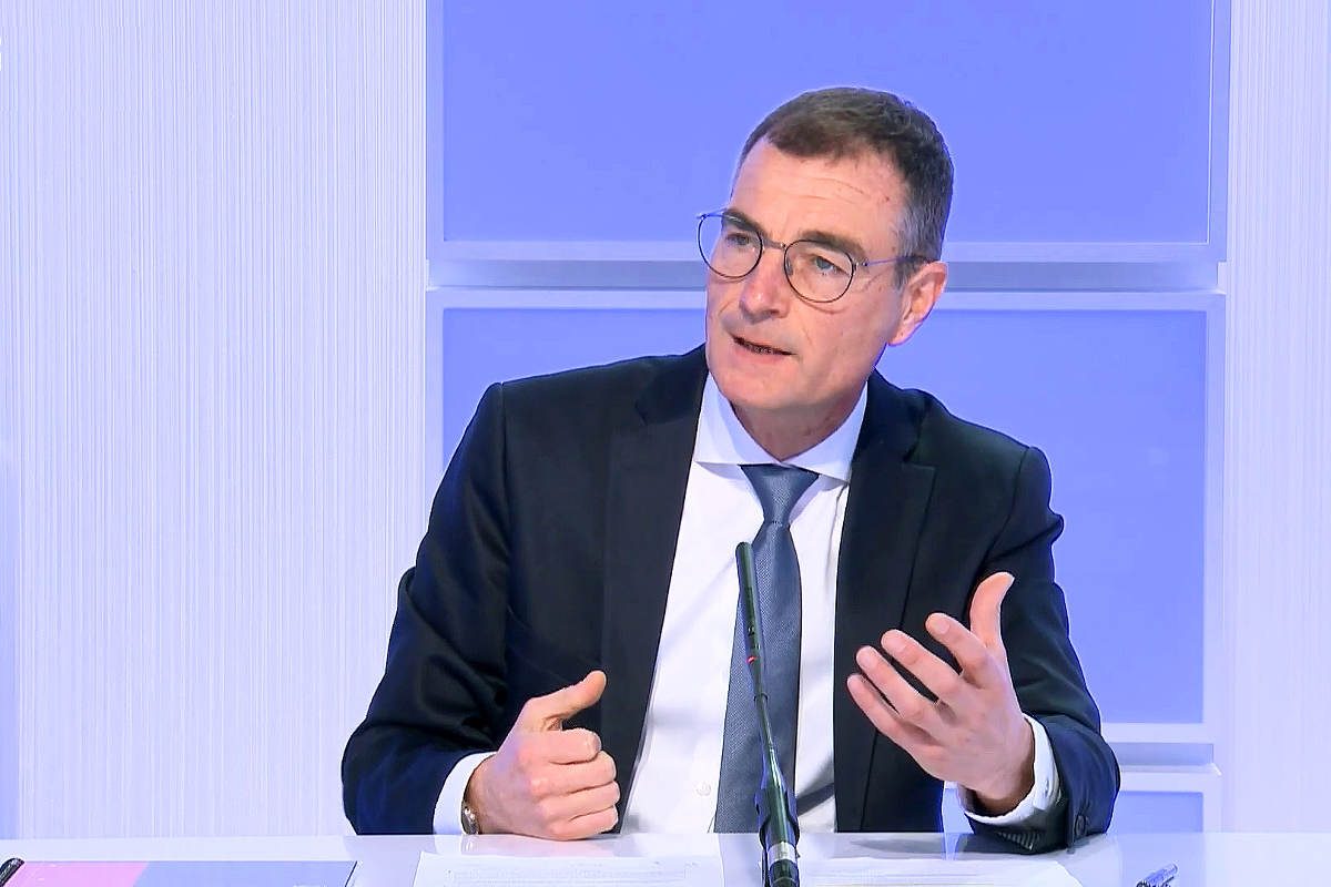 Christophe Germain, directeur général d’Audencia depuis 2018 (c) Capture d’écran Youtube