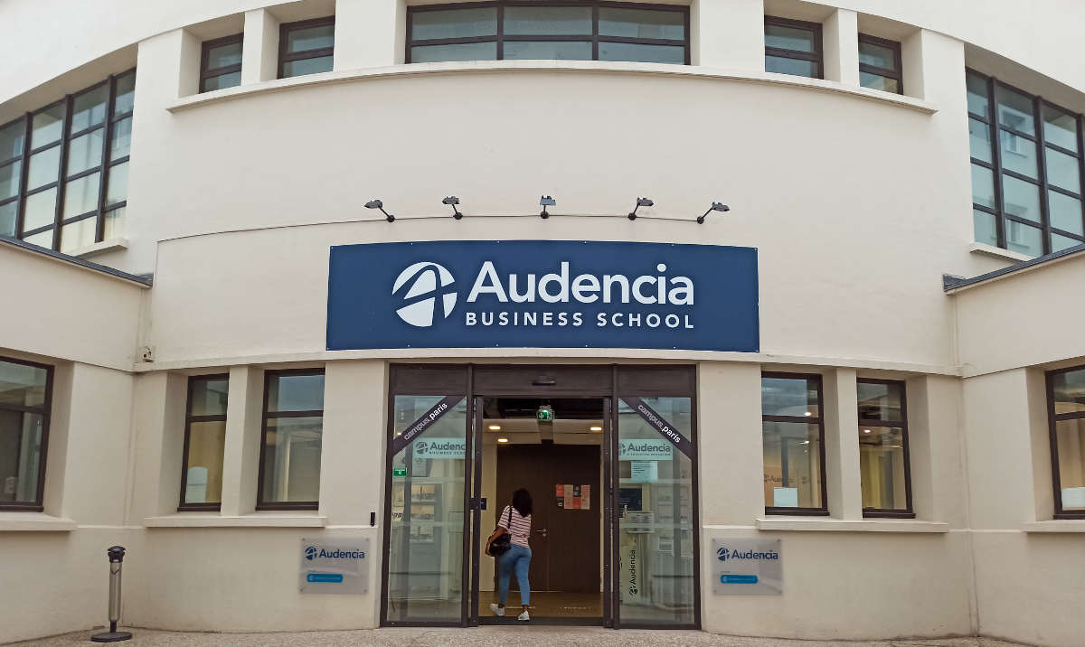 L’antenne parisienne d’Audencia, près de la gare Montparnasse (c) Thibault Dumas