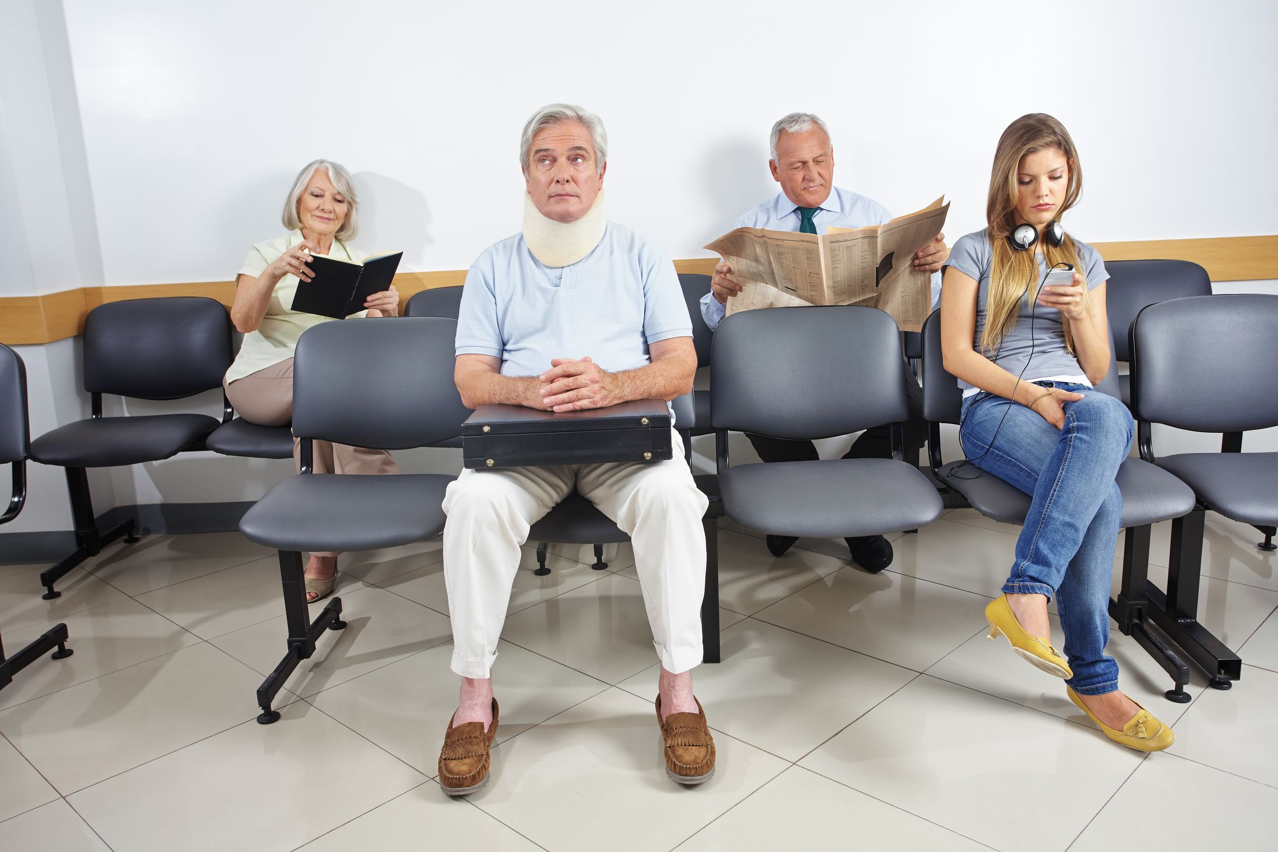 Salle d'attente médecin