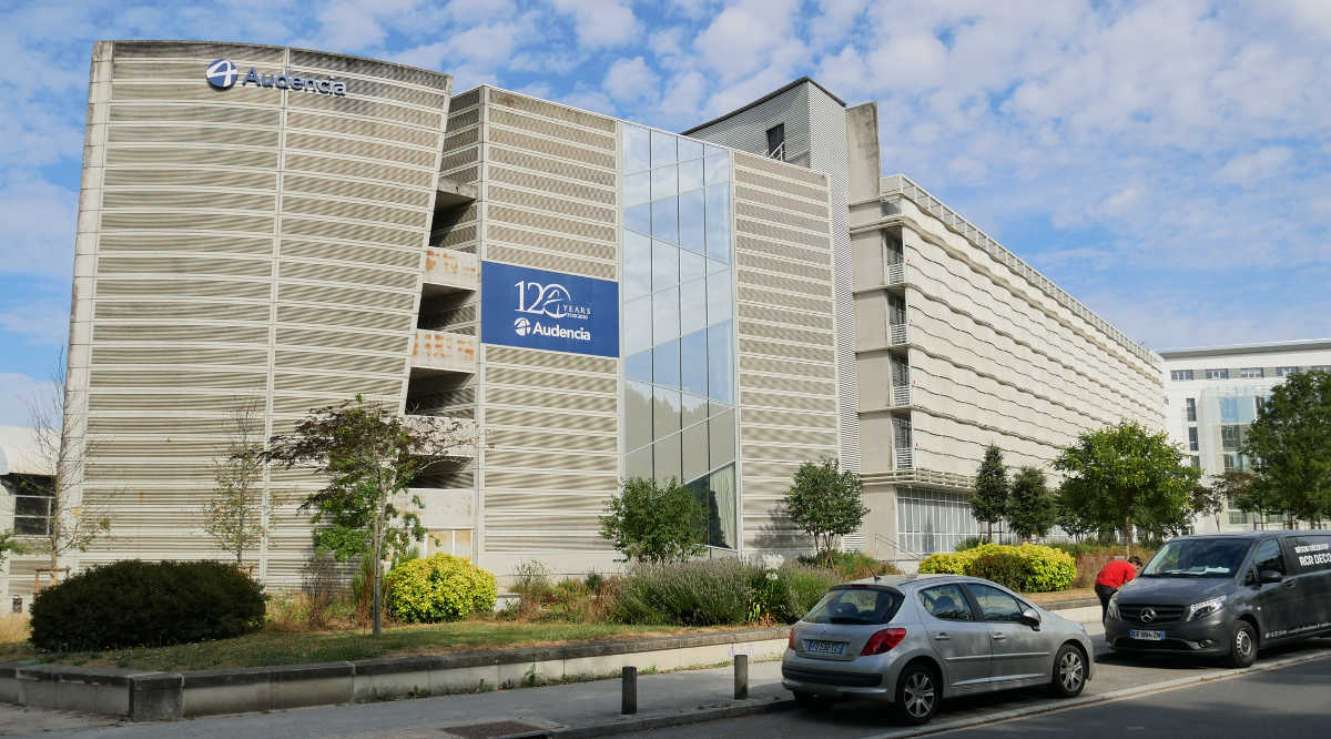 Le siège et campus principal d’Audencia qui jouxte l’Université de Nantes (c) Thibault Dumas