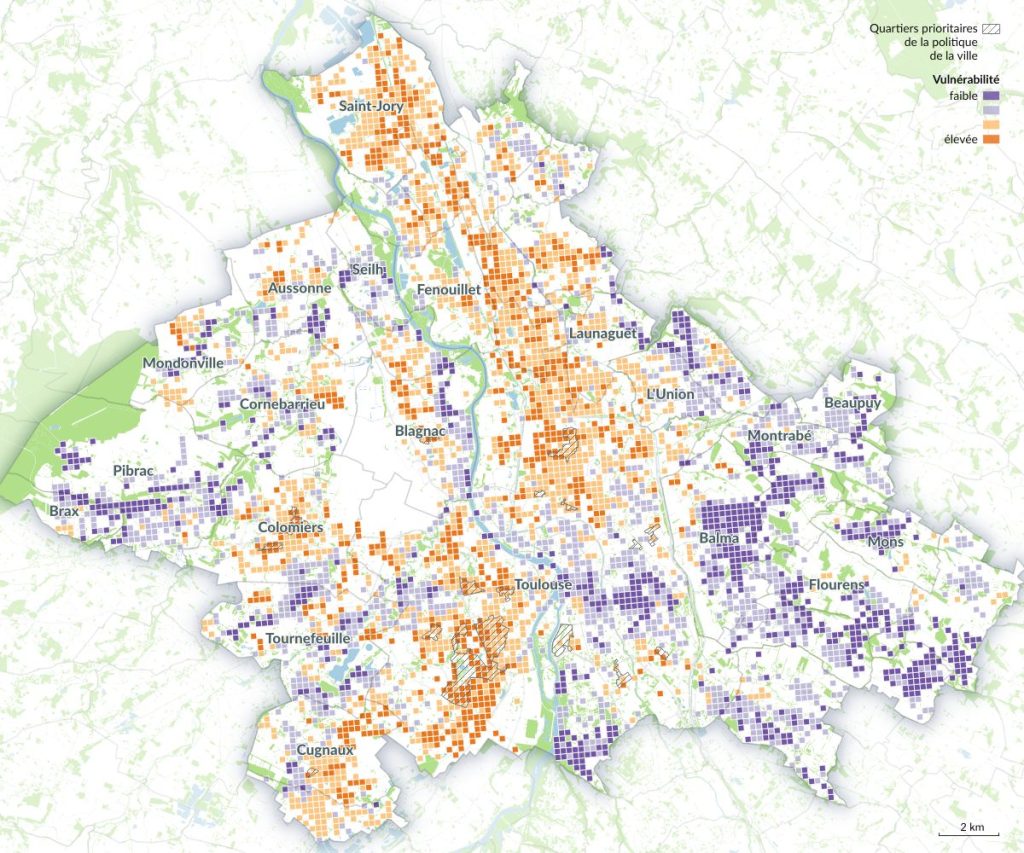 À Toulouse, les pics de chaleur frappent surtout les plus pauvres