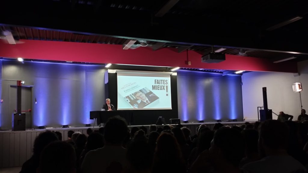 À Toulouse, Jean‐Luc Mélenchon persiste et signe sur le Hamas et mobilise ses troupes