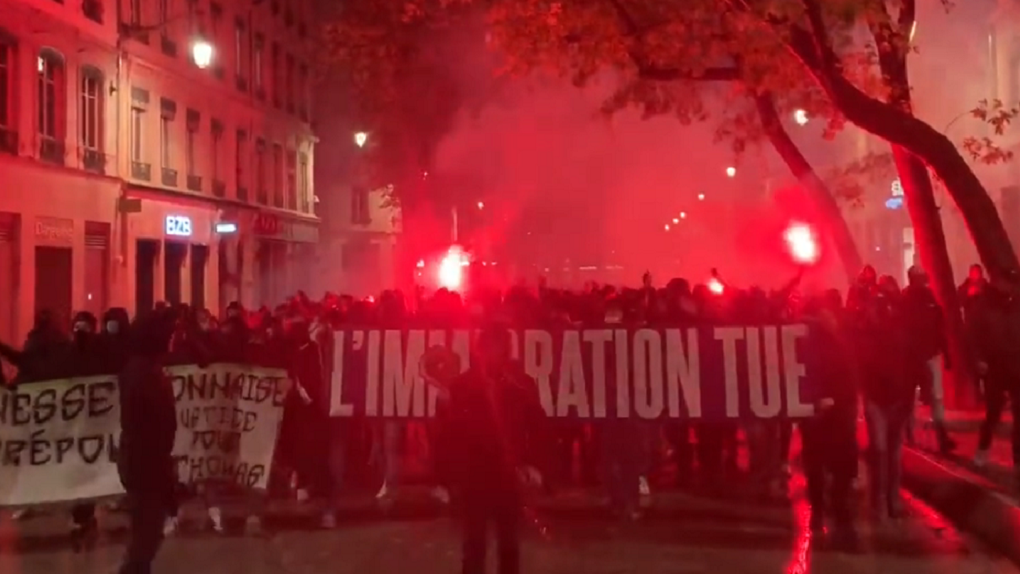 L’ultra‐droite brave l’interdiction de manifester et défile en plein centre de Lyon
