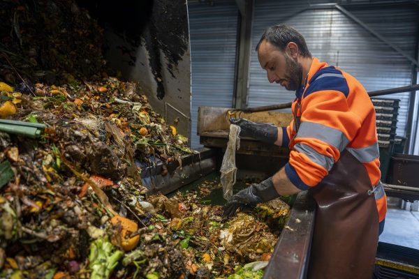 FRANCE – IN THE SUBURB OF LYON BIO-WASTE PROCESSING CENTER OF ALCHIMISTES COMPANY