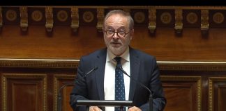 Joël Guerriau au Sénat Capture vidéo Sénat