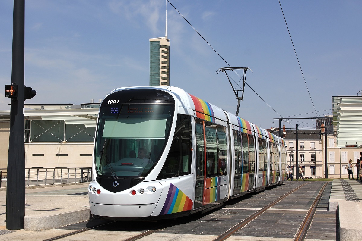 Le tramway d’Angers. Photo Wikimedia Commons